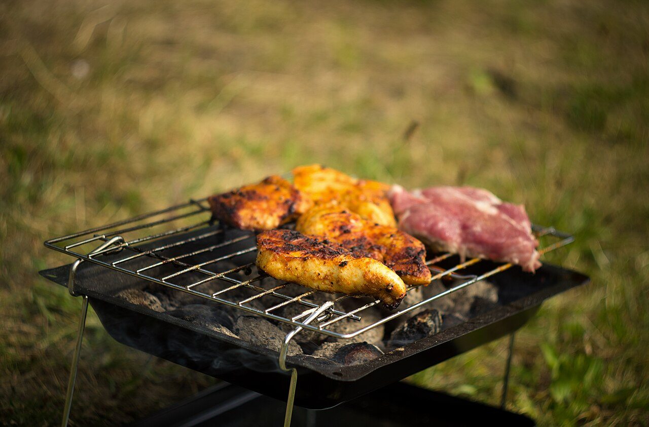 Maso na grilu.